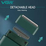 VGR V-390 mini single blade cordless beard trimmer razor rechargeable foil electric face body shaver for men Convenient razor - flohmarkt-deutschland.shop