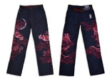 Vintage Japanese Selvedge Jeans Man Y2K High-end Brand Natural Indigo Dip Dyeing Harajuku Mopping Pants - flohmarkt-deutschland.shop