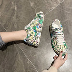 VivaStride Colorful Dad Shoes Für Damen - Bequeme Allround-Schuhe Aus Kunstleder PU Für Stilvolle Jahreszeiten - flohmarkt-deutschland.shop