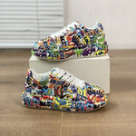 VivaStride Colorful Dad Shoes Für Damen - Bequeme Allround-Schuhe Aus Kunstleder PU Für Stilvolle Jahreszeiten - flohmarkt-deutschland.shop