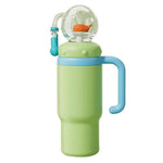 Wal Trinkbecher Edelstahl 710ml Strohhalm auslaufsicher kreativ - flohmarkt-deutschland.shop
