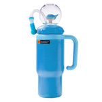 Wal Trinkbecher Edelstahl 710ml Strohhalm auslaufsicher kreativ - flohmarkt-deutschland.shop