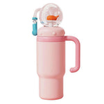 Wal Trinkbecher Edelstahl 710ml Strohhalm auslaufsicher kreativ - flohmarkt-deutschland.shop