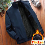 Warme Fleece Herbst Winter Jacken für Männer Business Büro Kleid Mantel Casual männer Winter Jacke Einfarbig Luxus Oberbekleidung mann - flohmarkt-deutschland.shop