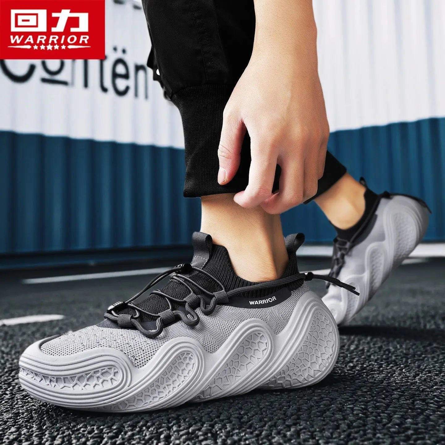 Warrior Herren Sneaker – Mesh, Atmungsaktiv, Weich, Wandern, Joggen, Sommer Freizeit - flohmarkt-deutschland.shop
