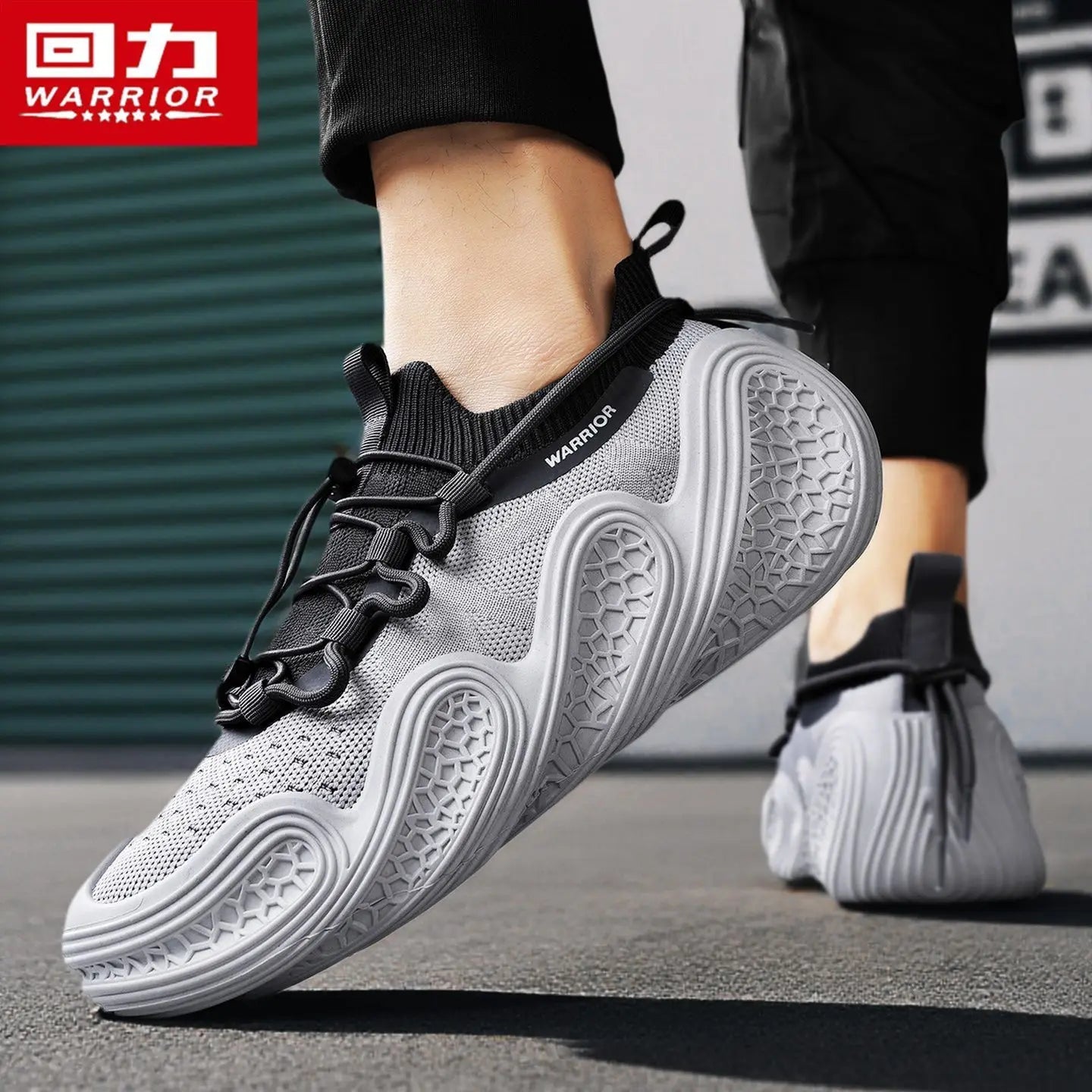 Warrior Herren Sneaker – Mesh, Atmungsaktiv, Weich, Wandern, Joggen, Sommer Freizeit - flohmarkt-deutschland.shop