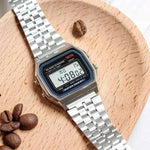 Wasserdicht Retro Uhr Digital Edelstahl Sport Militär Uhren Männer Frauen Elektronische Armbanduhr Uhr - flohmarkt-deutschland.shop