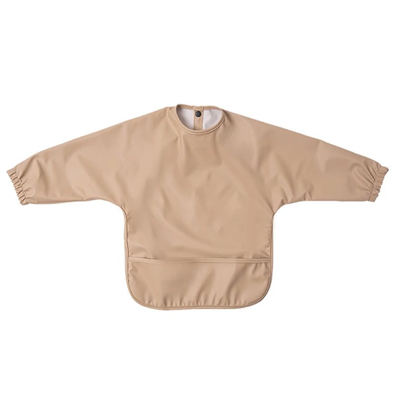 Wasserdichte Lätzchen für Neugeborene, Kinder-Mal-Kittel-Lätzchen mit langen Ärmeln für Jungen und Mädchen, leicht zu reinigende Schürze, Baby-Sachen - flohmarkt-deutschland.shop