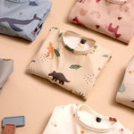 Wasserdichte Lätzchen für Neugeborene, Kinder-Mal-Kittel-Lätzchen mit langen Ärmeln für Jungen und Mädchen, leicht zu reinigende Schürze, Baby-Sachen - flohmarkt-deutschland.shop