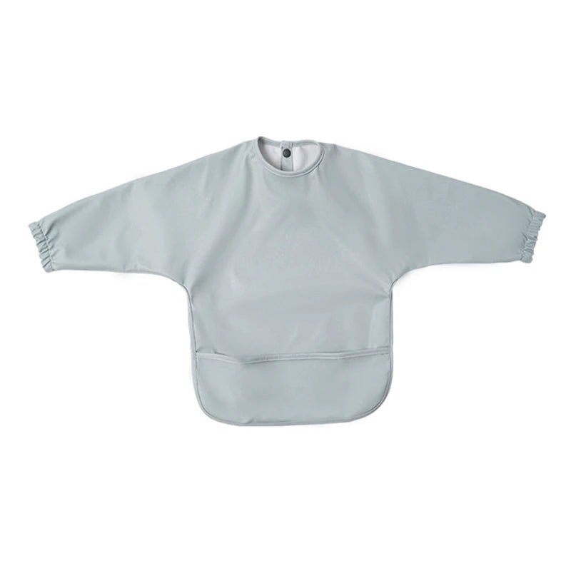 Wasserdichte Lätzchen für Neugeborene, Kinder-Mal-Kittel-Lätzchen mit langen Ärmeln für Jungen und Mädchen, leicht zu reinigende Schürze, Baby-Sachen - flohmarkt-deutschland.shop