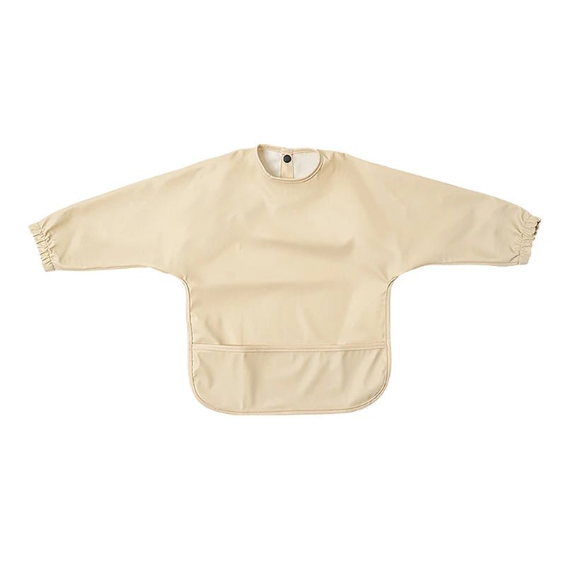 Wasserdichte Lätzchen für Neugeborene, Kinder-Mal-Kittel-Lätzchen mit langen Ärmeln für Jungen und Mädchen, leicht zu reinigende Schürze, Baby-Sachen - flohmarkt-deutschland.shop