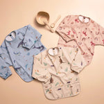 Wasserdichte Lätzchen für Neugeborene, Kinder-Mal-Kittel-Lätzchen mit langen Ärmeln für Jungen und Mädchen, leicht zu reinigende Schürze, Baby-Sachen - flohmarkt-deutschland.shop