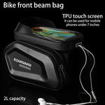 Wasserdichte Mountainbike Fronttasche Oberrohr Unterrohr Tasche Pfeifentasche - flohmarkt-deutschland.shop