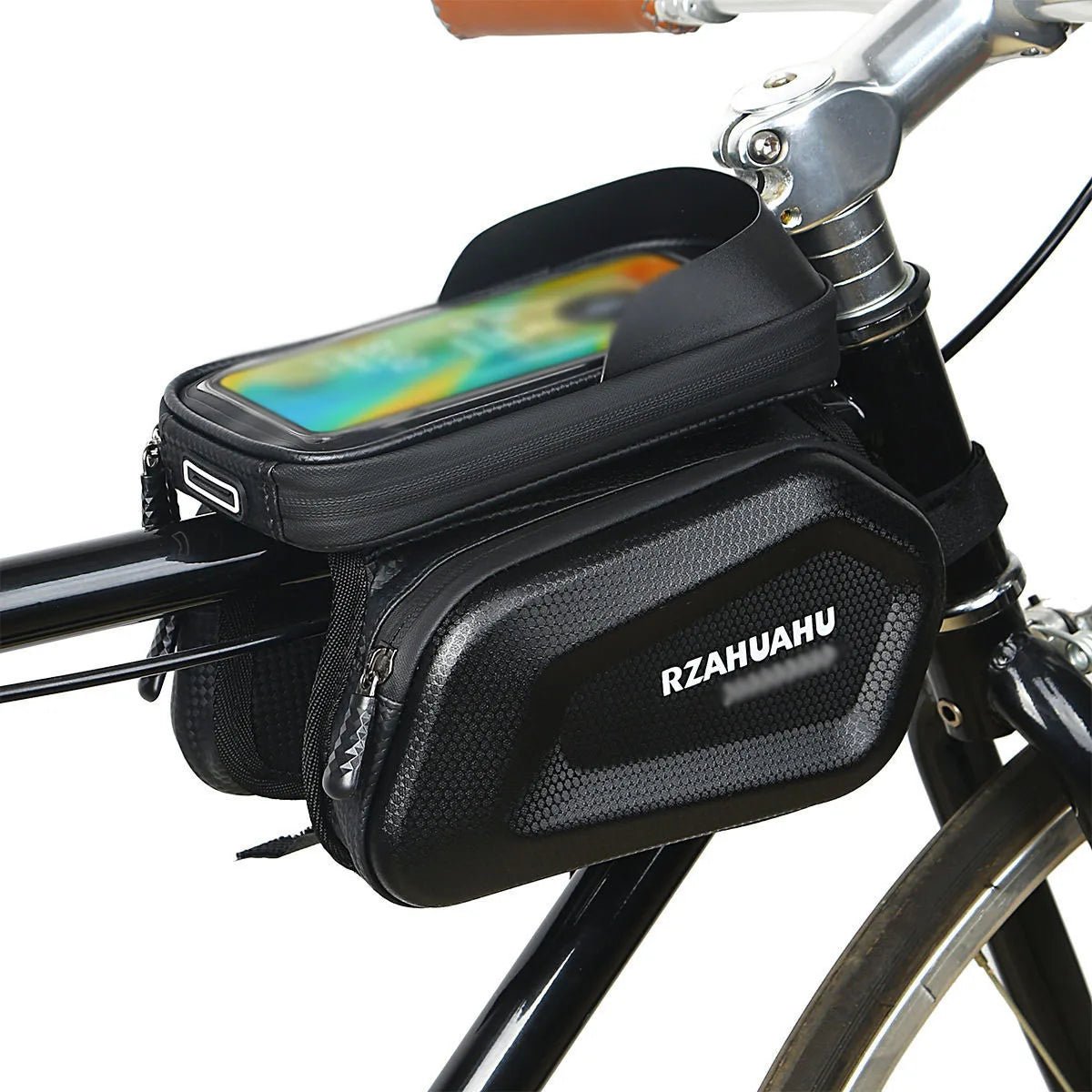 Wasserdichte Mountainbike Fronttasche Oberrohr Unterrohr Tasche Pfeifentasche - flohmarkt-deutschland.shop