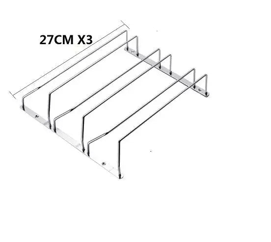 Weinglashalter Wandmontage Eisen Hängehalter Kelch Organizer Rack - flohmarkt-deutschland.shop