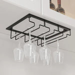 Weinglashalter Wandmontage Eisen Hängehalter Kelch Organizer Rack - flohmarkt-deutschland.shop