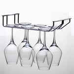 Weinglashalter Wandmontage Eisen Hängehalter Kelch Organizer Rack - flohmarkt-deutschland.shop