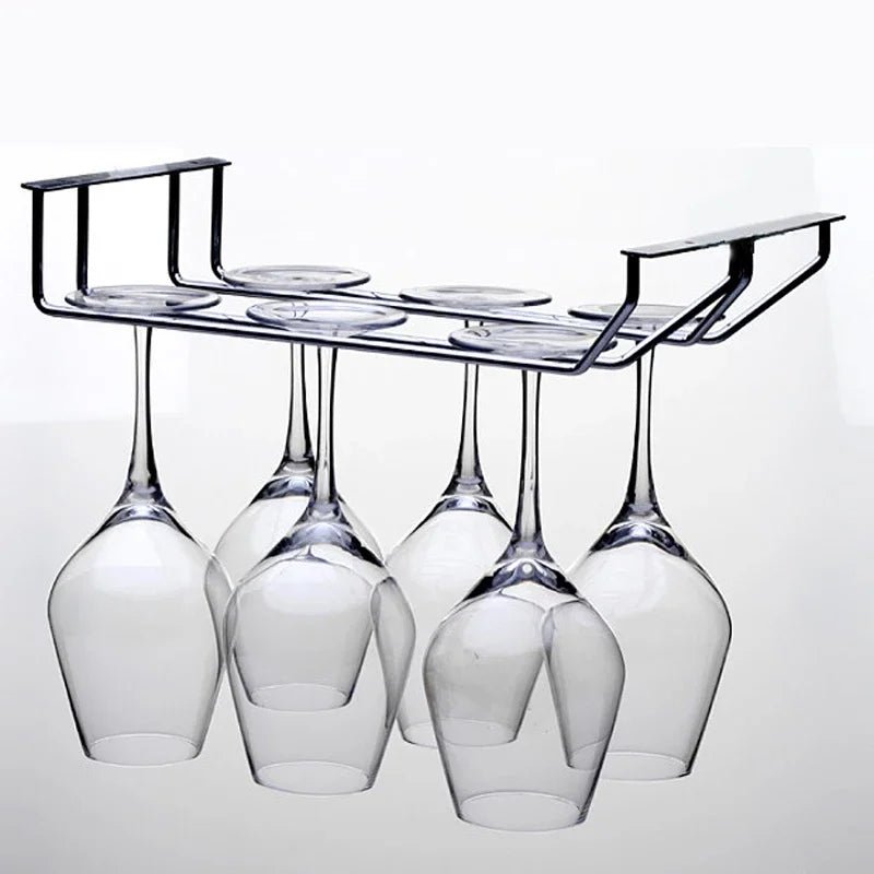 Weinglashalter Wandmontage Eisen Hängehalter Kelch Organizer Rack - flohmarkt-deutschland.shop