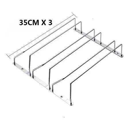 Weinglashalter Wandmontage Eisen Hängehalter Kelch Organizer Rack - flohmarkt-deutschland.shop