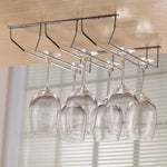 Weinglashalter Wandmontage Eisen Hängehalter Kelch Organizer Rack - flohmarkt-deutschland.shop