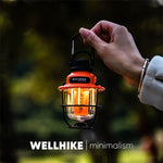 Wellhike Tannenzapfen Campinglampe – Mini Zeltlicht & Atmosphäre - flohmarkt-deutschland.shop