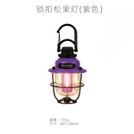 Wellhike Tannenzapfen Campinglampe – Mini Zeltlicht & Atmosphäre - flohmarkt-deutschland.shop