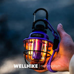 Wellhike Tannenzapfen Campinglampe – Mini Zeltlicht & Atmosphäre - flohmarkt-deutschland.shop