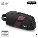 WEST BIKING Bike Top Tube Bag 0.9L Portable Wear Resistant Bicycle Frame Bag 3-Point Strap Stable Cycling Bag Bike Accessories - flohmarkt-deutschland.shop