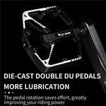 WEST RADFAHREN DU Lager Fahrrad Pedal Anti-slip Radfahren Pedal Ultraleicht Aluminium Legierung MTB Rennrad Pedal Fahrrad Zubehör - flohmarkt-deutschland.shop