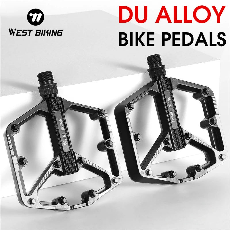 WEST RADFAHREN DU Lager Fahrrad Pedal Anti-slip Radfahren Pedal Ultraleicht Aluminium Legierung MTB Rennrad Pedal Fahrrad Zubehör - flohmarkt-deutschland.shop