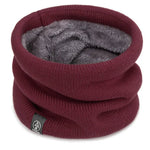 Winter Knitted Neck Warmer Thickened Plush Warm Scarf Windproof Cold Proof Men Women Outdoor Skiing Running Hiking Neck Cover - flohmarkt-deutschland.shop