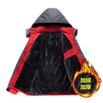 Winter Männer Jacke Wasserdicht Wandern Ski Plus Samt Windjacke Jacken Abnehmbare Kapuze Große Größe Parkas - flohmarkt-deutschland.shop