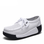 Winter Schuhe Aus Echtem Leder Frauen Flache Plattform Schuhe Casual Frauen Müßiggänger Plüsch Frauen Slip-on Sneakers für Frauen - flohmarkt-deutschland.shop