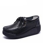 Winter Schuhe Aus Echtem Leder Frauen Flache Plattform Schuhe Casual Frauen Müßiggänger Plüsch Frauen Slip-on Sneakers für Frauen - flohmarkt-deutschland.shop