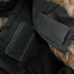 Winterjacke für Herren, abnehmbare Kapuze, langlebig, winddicht, Stoff, Stickerei, dekorative Seitentaschen, Ärmelreißverschluss - flohmarkt-deutschland.shop