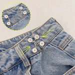 Women's Brooch Set Tighten Waist Brooches for Women Skirt Pants Jeans Adjustable Waist Clip Metal Pins Clothing Accessories - flohmarkt-deutschland.shop