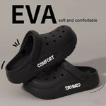 Women's Men's Slippers Summer Anti-Slip Couple Hollow Covered Toe Indoor Outdoor Casual Thick Bottom Sandals for Home Adults - flohmarkt-deutschland.shop