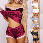 Women's Pajama Sets V-Neck - flohmarkt-deutschland.shop
