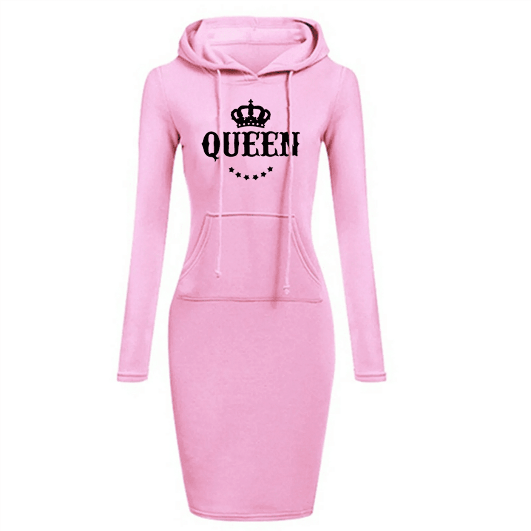 Women's Slim Hoodie Dress Dress Casual Knee Skirt Hoodie High Quality Hooded Sweatshirt Casual Women's Queen Hoodie Skirt - flohmarkt-deutschland.shop