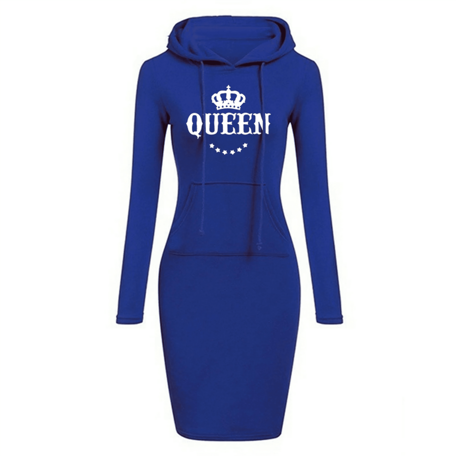 Women's Slim Hoodie Dress Dress Casual Knee Skirt Hoodie High Quality Hooded Sweatshirt Casual Women's Queen Hoodie Skirt - flohmarkt-deutschland.shop