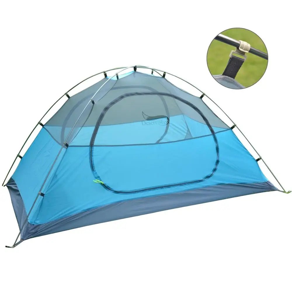 Wüste & Fuchs Campingzelt 1-3 Personen – leicht & wasserdicht - flohmarkt-deutschland.shop