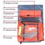 Wüste & Fuchs Campingzelt 1-3 Personen – leicht & wasserdicht - flohmarkt-deutschland.shop