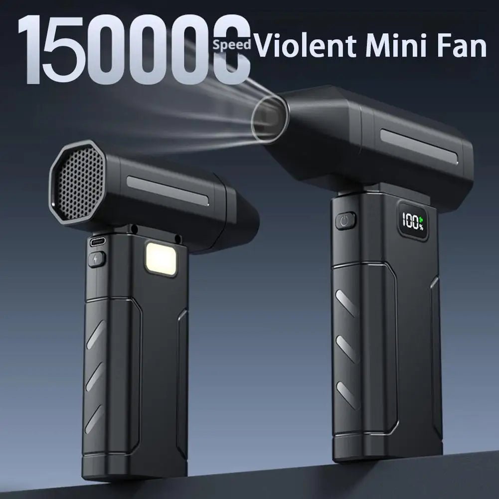 X8 Brushless Turbo Jet Fan Blower 150000RPM Powerful Electric Air Blower Vacuum Dust Cleaner Portable Dust Cleaner Violent Fan - flohmarkt-deutschland.shop