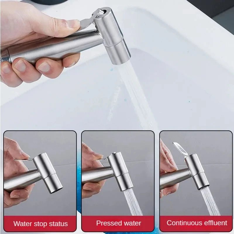 YANKE Hand-WC Bidet Sprayer - Selbstreinigende Duschdüse Aus SUS 304 Für Wandmontage - flohmarkt-deutschland.shop