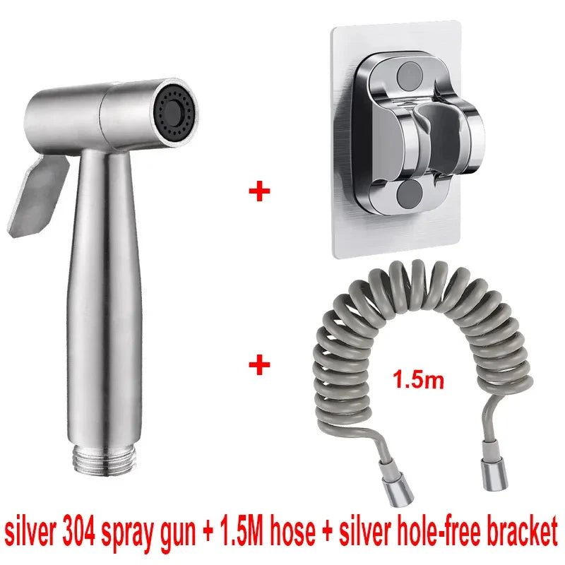 YANKE Hand-WC Bidet Sprayer - Selbstreinigende Duschdüse Aus SUS 304 Für Wandmontage - flohmarkt-deutschland.shop