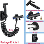 YANKE Hand-WC Bidet Sprayer - Selbstreinigende Duschdüse Aus SUS 304 Für Wandmontage - flohmarkt-deutschland.shop