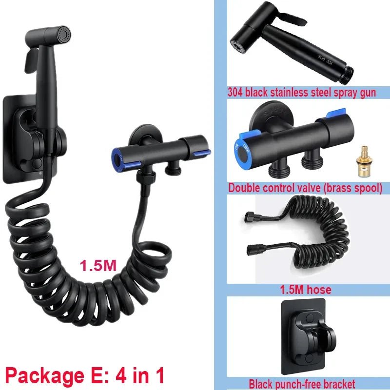 YANKE Hand-WC Bidet Sprayer - Selbstreinigende Duschdüse Aus SUS 304 Für Wandmontage - flohmarkt-deutschland.shop