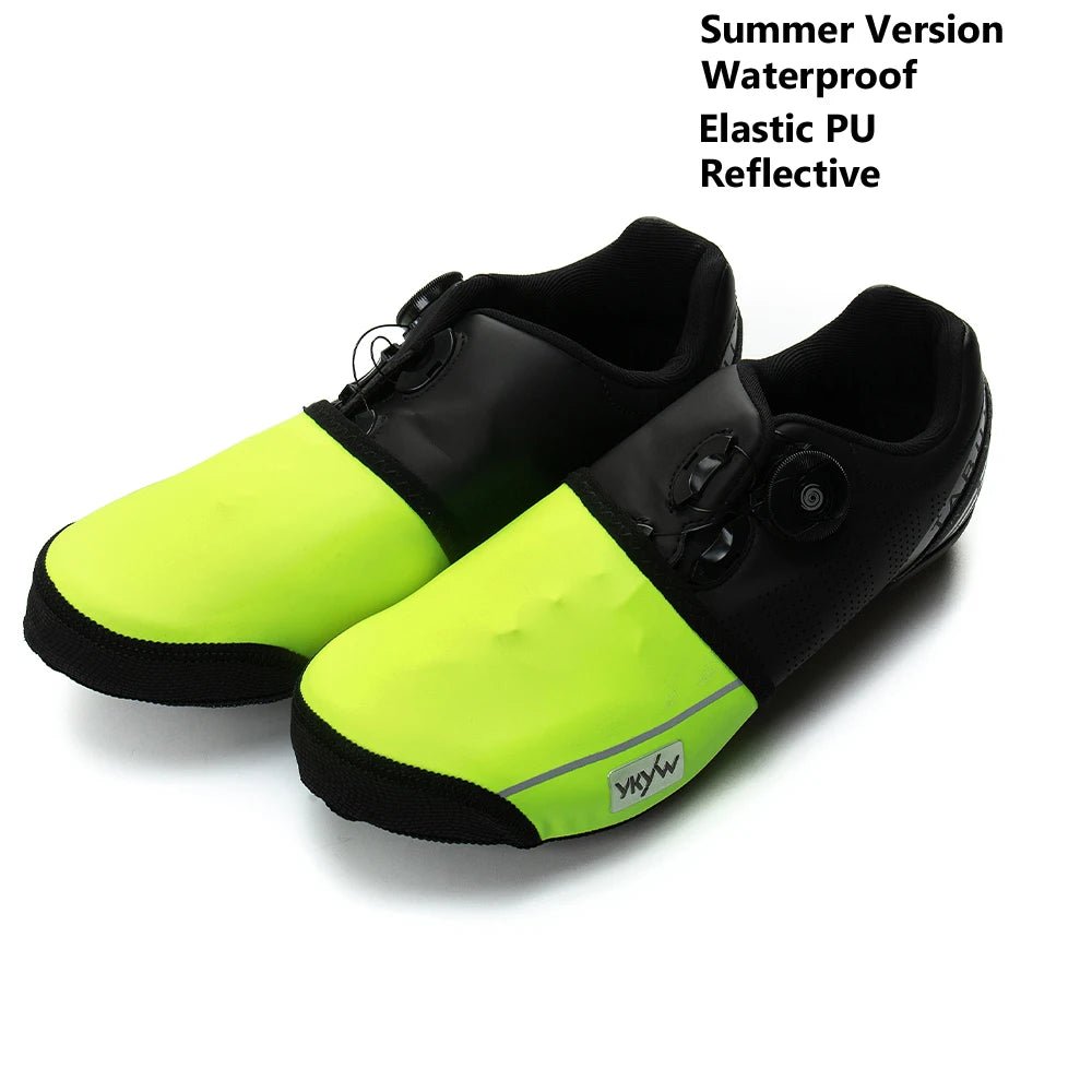 YKYKBIKE Winter Warmer Bicycle Toe Covers Bike Shoes Covers Rainproof Windproof Cycling Overshoes Road Booties - flohmarkt-deutschland.shop