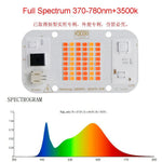 YXO COB LED Pflanzenlampe – 20W/30W/50W, Vollspektrum 380-780nm, AC 220V - flohmarkt-deutschland.shop