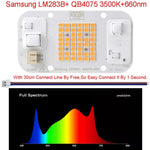 YXO COB LED Pflanzenlampe – 20W/30W/50W, Vollspektrum 380-780nm, AC 220V - flohmarkt-deutschland.shop